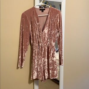 Velvet romper